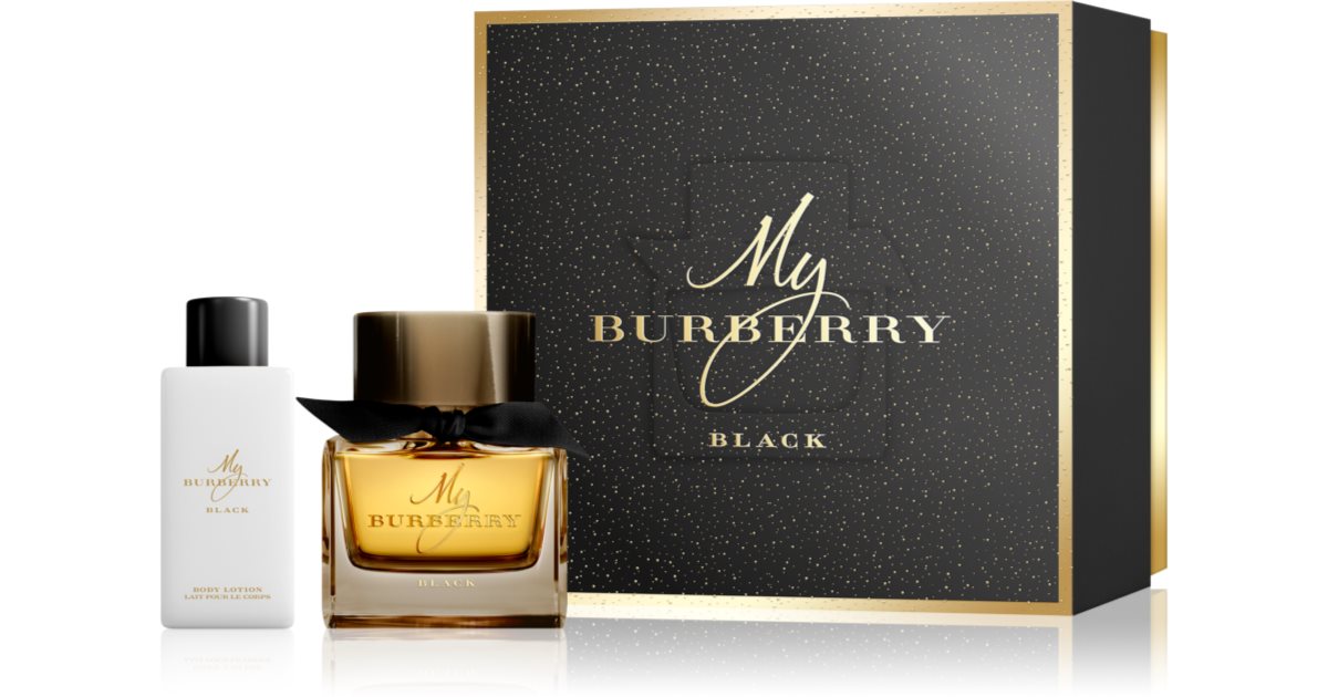 Burberry black set on sale