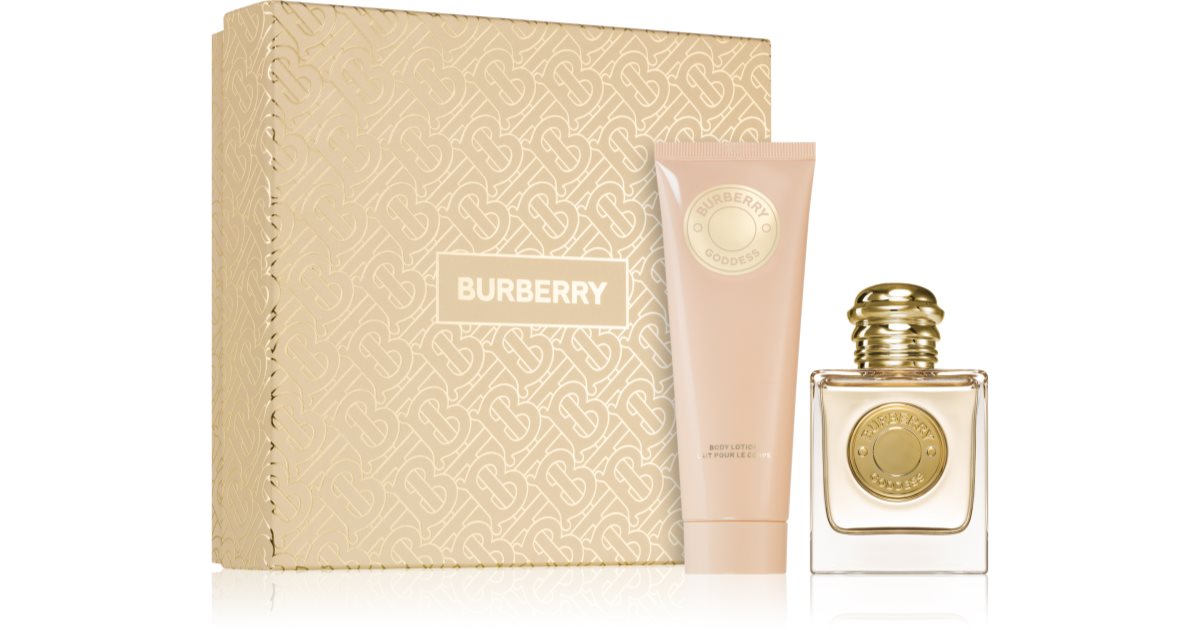 Burberry Goddess Goddes gift set for women notino