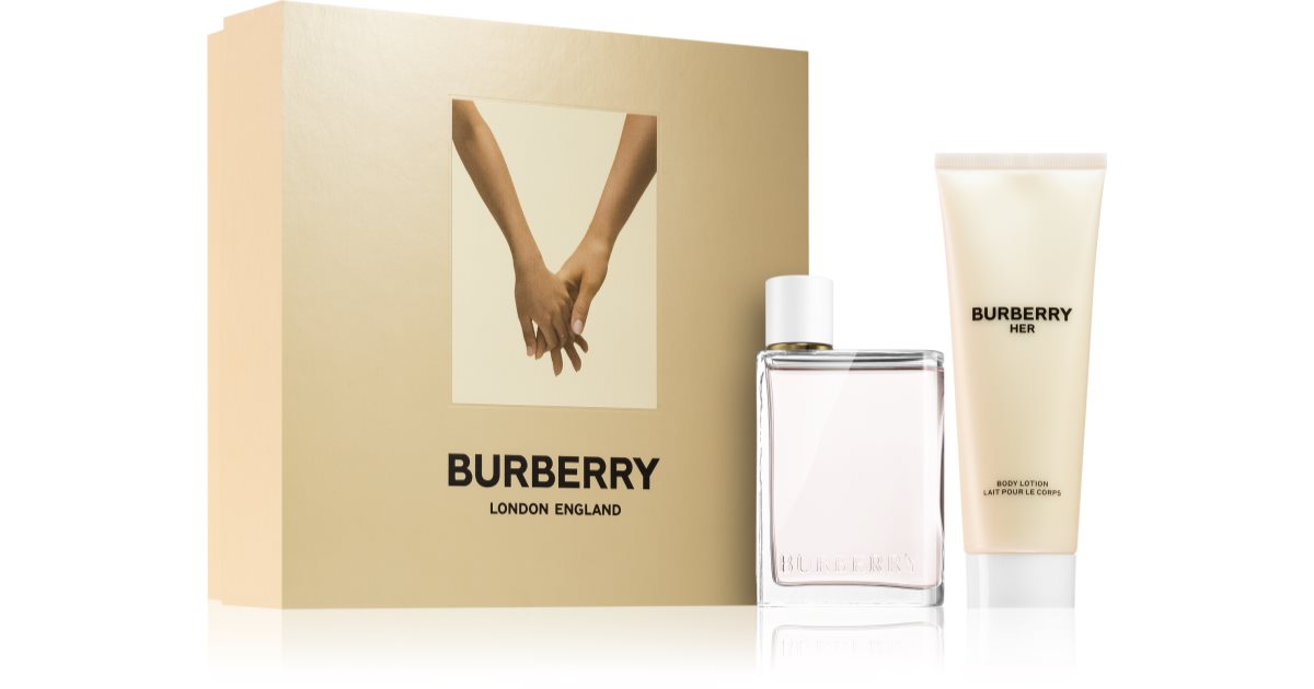 burberry her geschenkset