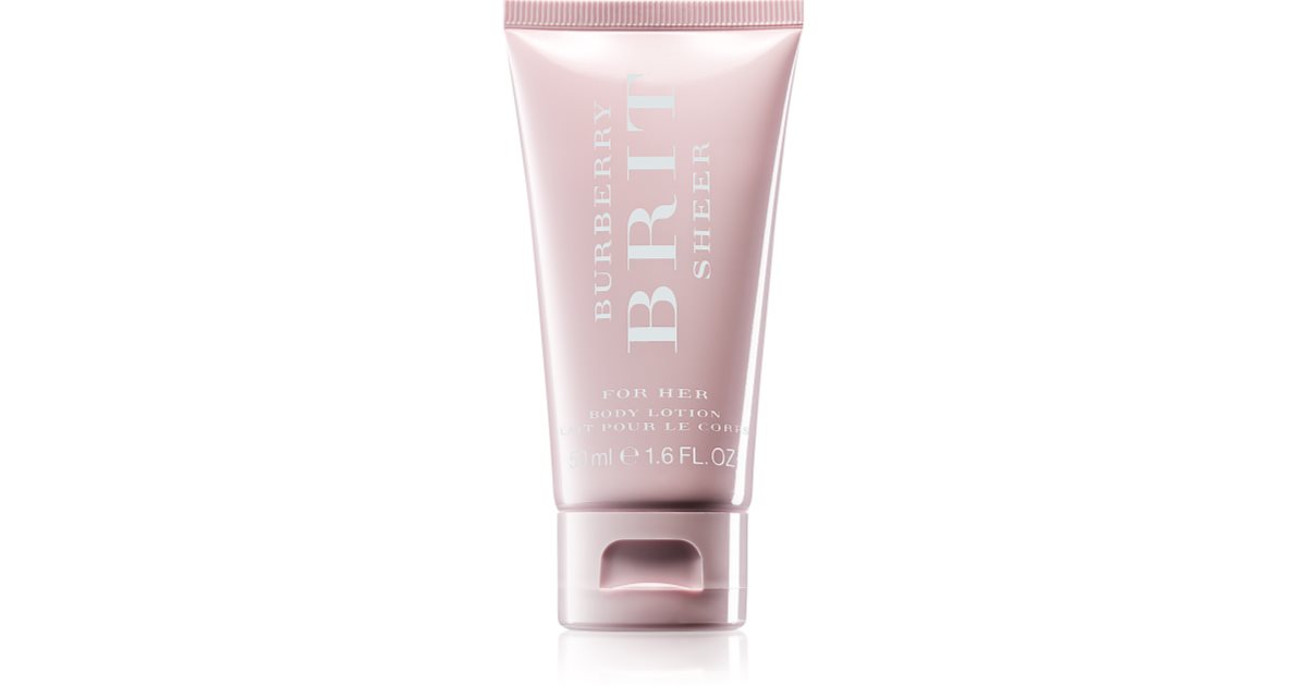 Burberry brit sheer lotion best sale