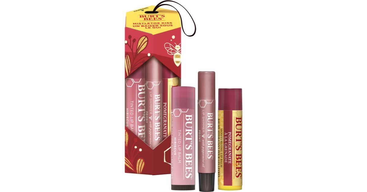 Burt's Bees Misteltoe Kiss Set