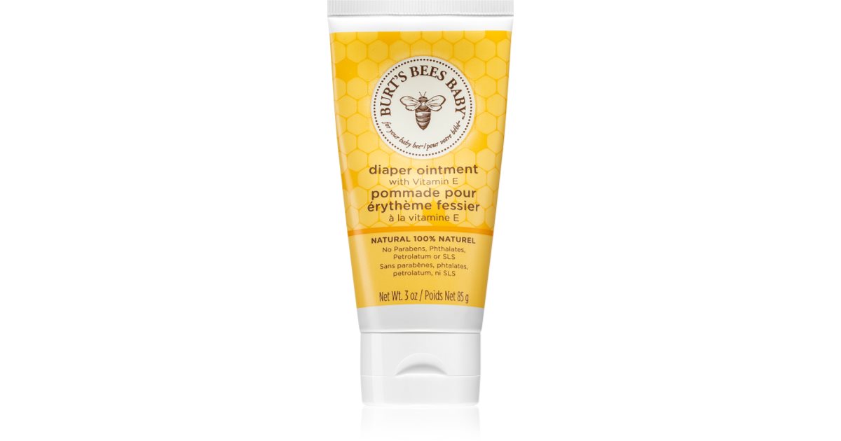 Burt’s Bees Baby Bee Nappy Rash Cream for Babies with vitamin E notino.ie