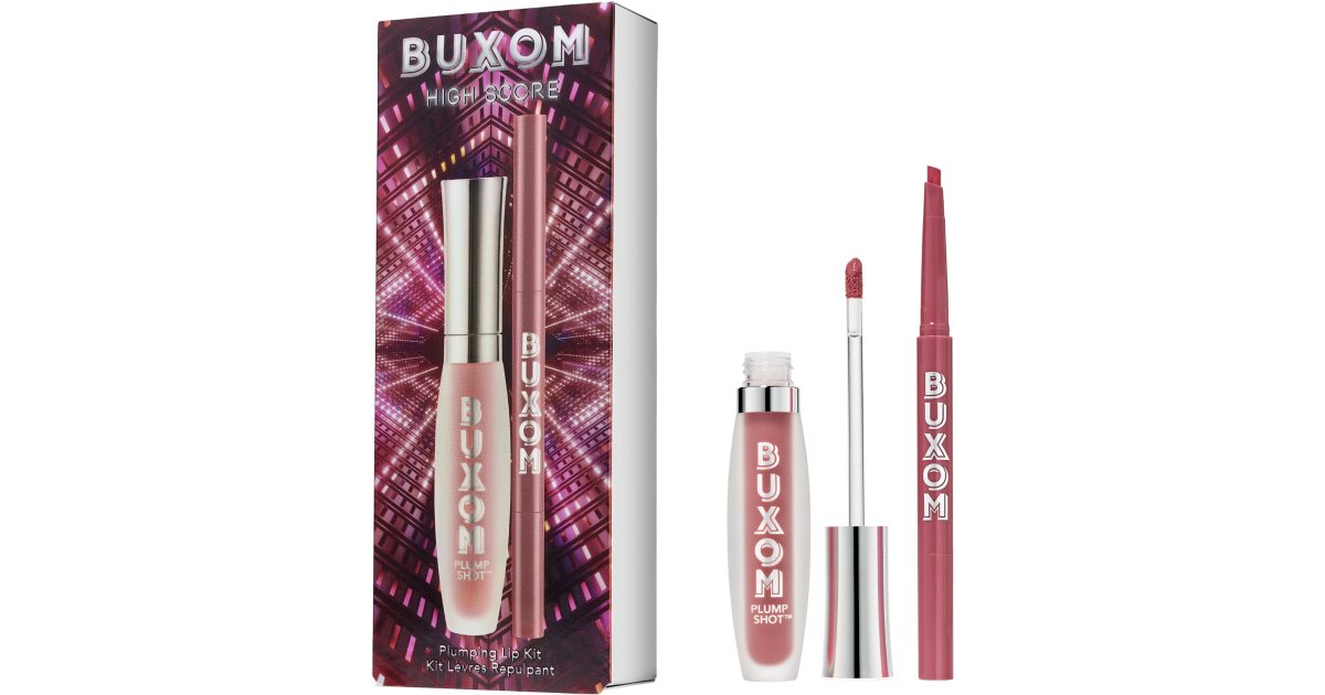 Buxom PLUMPING LIP KIT HIGH SCORE Coffret cadeau Dolly Babe | notino.fr