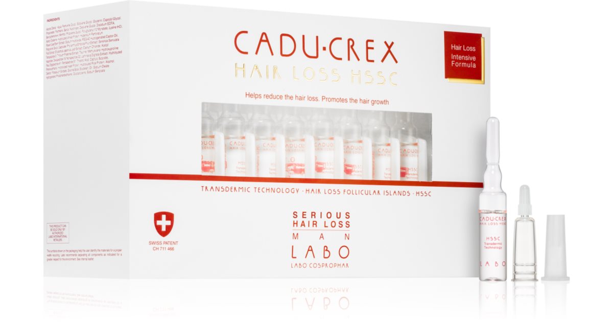 LABO Cadu-Crex PLC7 Pilum-Stem Renforcé Cheveux Chute Abondant Homme 20