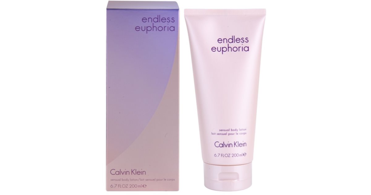 Calvin Klein Endless Euphoria lotion corps pour femme 200 ml notino.be