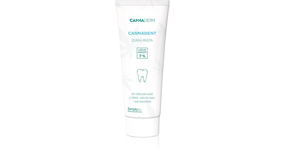 Toothpaste Alkali Cannaderm Cannadent Alkaline toothpaste Herbal Toothpaste with hemp oil ...