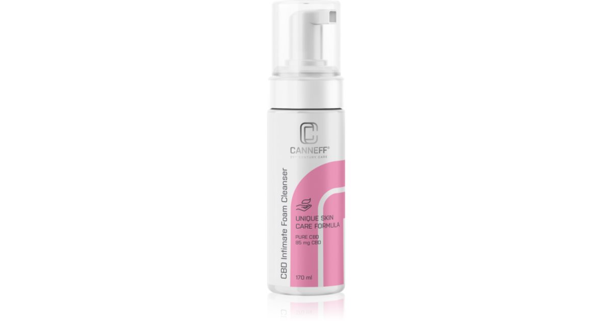 Canneff Balance CBD Intimate Foam Cleanser Washing Foam for intimate ...