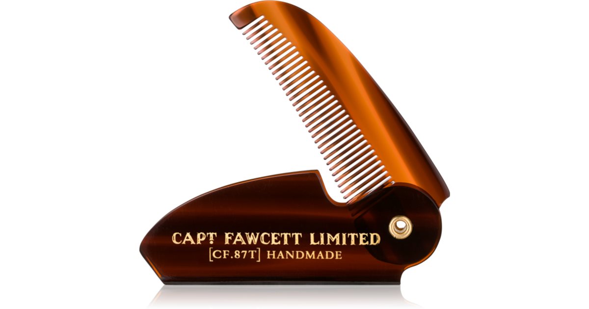 Captain Fawcett Accessories Moustache Comb peigne pliable