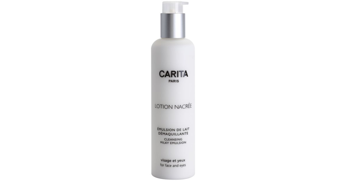 Carita Cleansing lozione detergente viso per viso e occhi notino.it