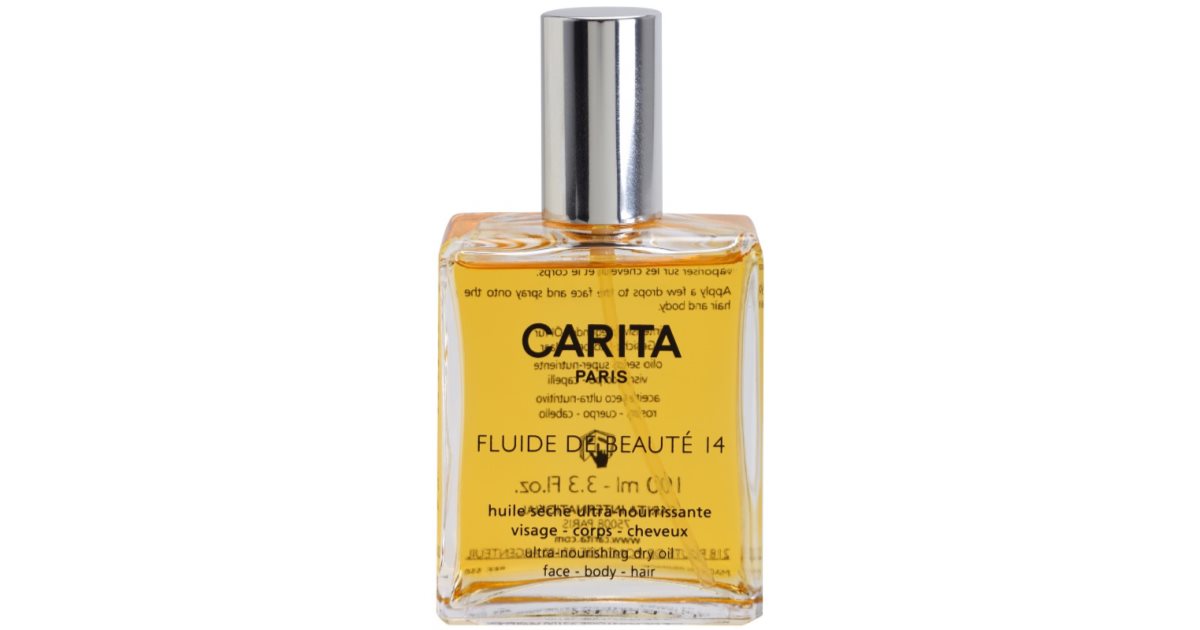 Carita Lait de Beaut 14 Nourishing Dry Oil for Face Body and Hair notino