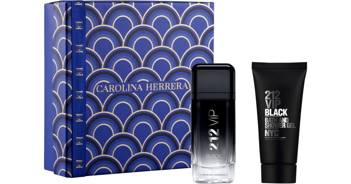 CAROLINA HERRERA 212 VIP Black Geschenkset fur Herren Notino