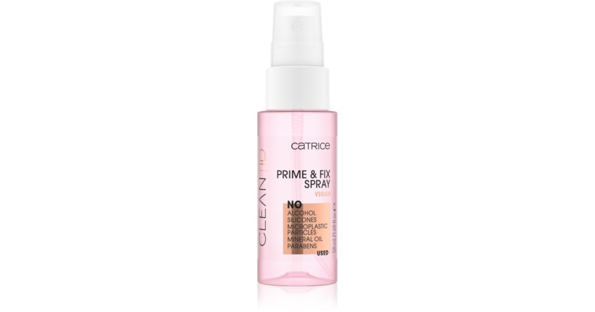 Catrice Clean ID Prime & Fix Light MultiPurpose Spray notino.co.uk