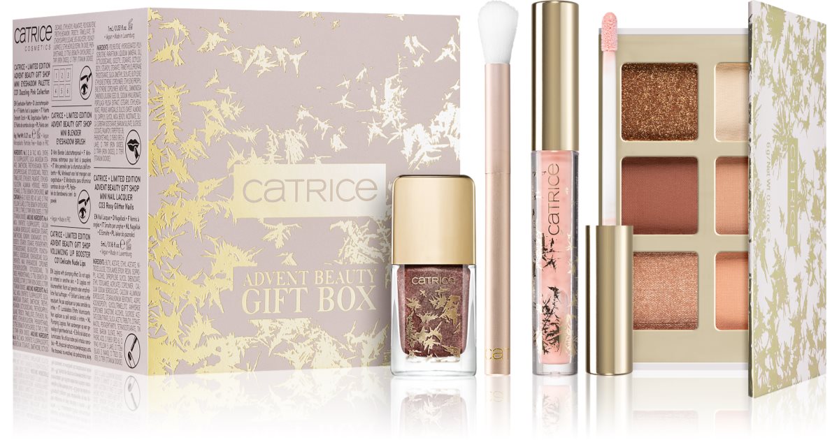CATRICE Mini Powder Highlighter C01 Pink Crystal Glow – 3,2 G Für Strahlenden Glow