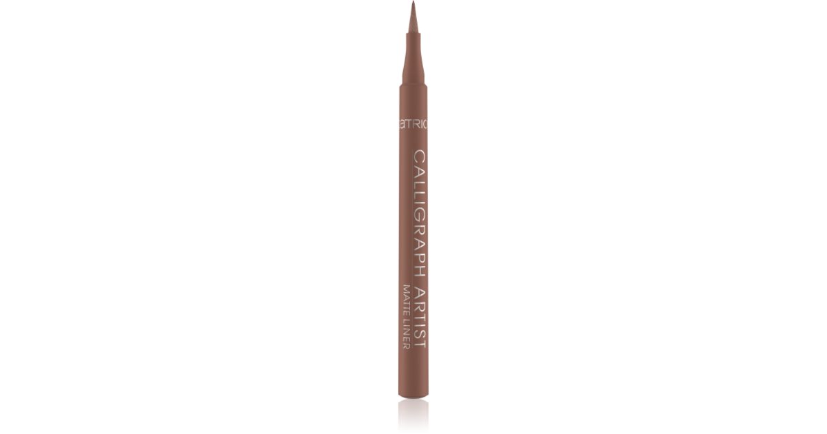 Catrice Calligraph Artist Matte eyeliner pen with matt effect notino.co.uk