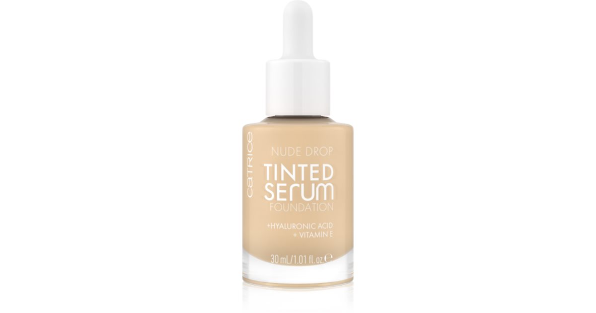 Catrice Nude Drop Tinted Serum Foundation nourishing foundation
