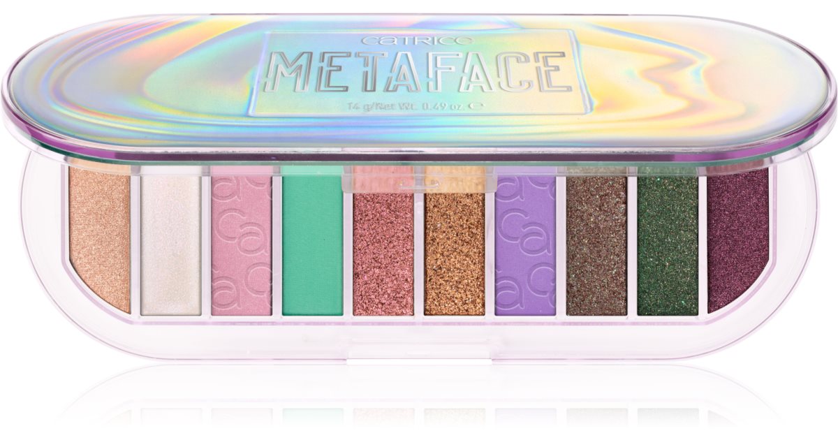 NEW CATRICE COSMETICS METAFACE EYESHADOW PALETTE - Air Blush Glow