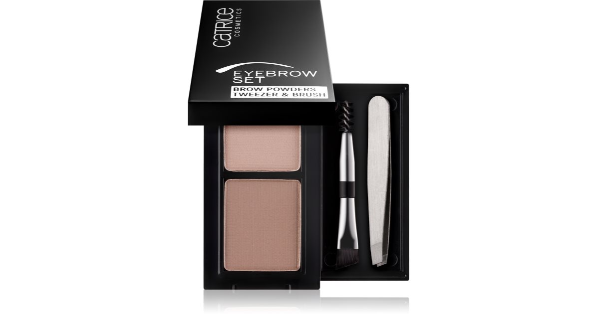 Catrice The Essential Brow Set – Augenbrauen-Set Mit Stift, Puder & Gel, Vegan, Medium