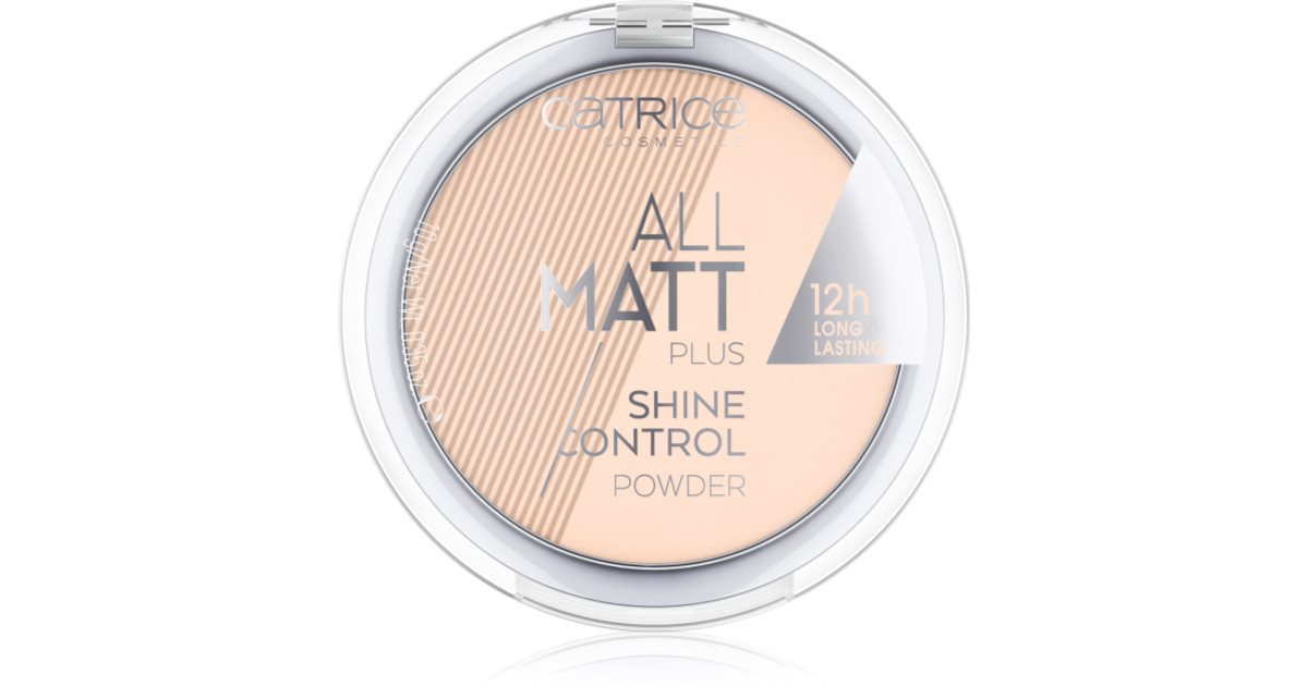 Catrice All Matt Plus mattifying powder Review | notino.co.uk