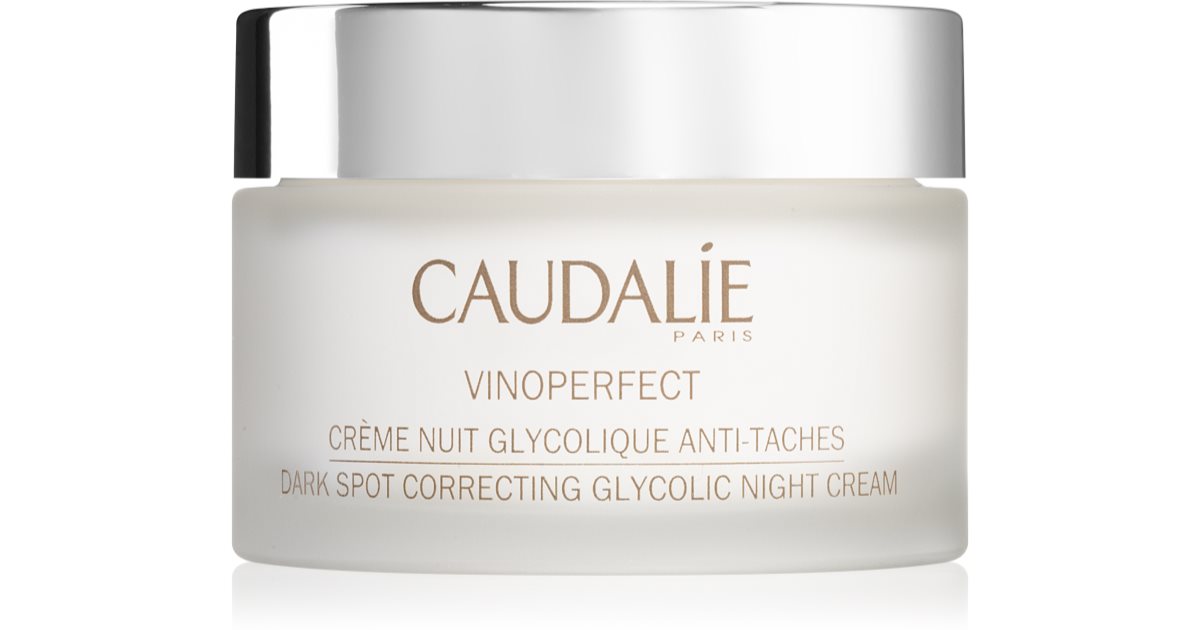 Vinoperfect crème nuit glycolique éclaircissante, 50 ml – Caudalie :  Hydratant