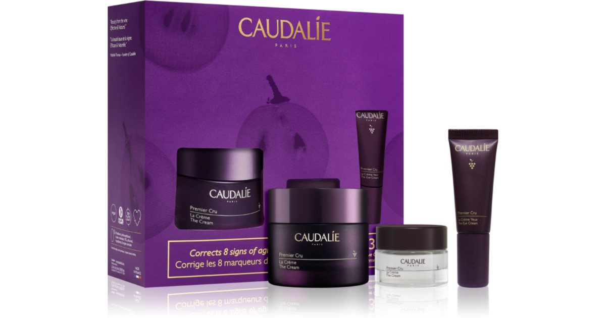 Caudalie Premier Cru 1,2,3 Set set de viaje para rostro y contorno