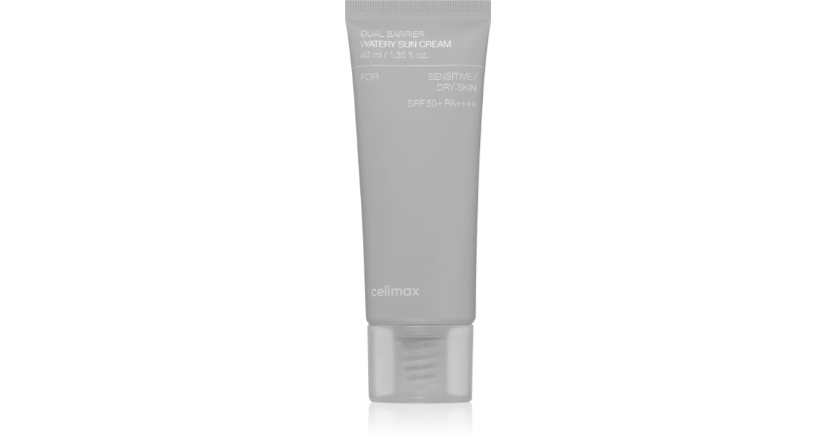 celimax Dual Barrier protective mineral cream for sensitive skin SPF 50 ...