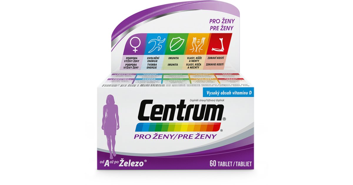 Centrum Pre ženy komplexný multivitamín s minerálmi notino.sk