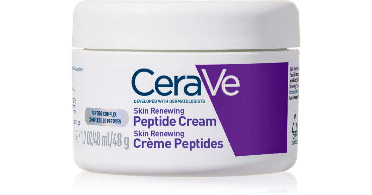 CeraVe Skin Renewing Peptide Cream відновлюючий нічний крем для