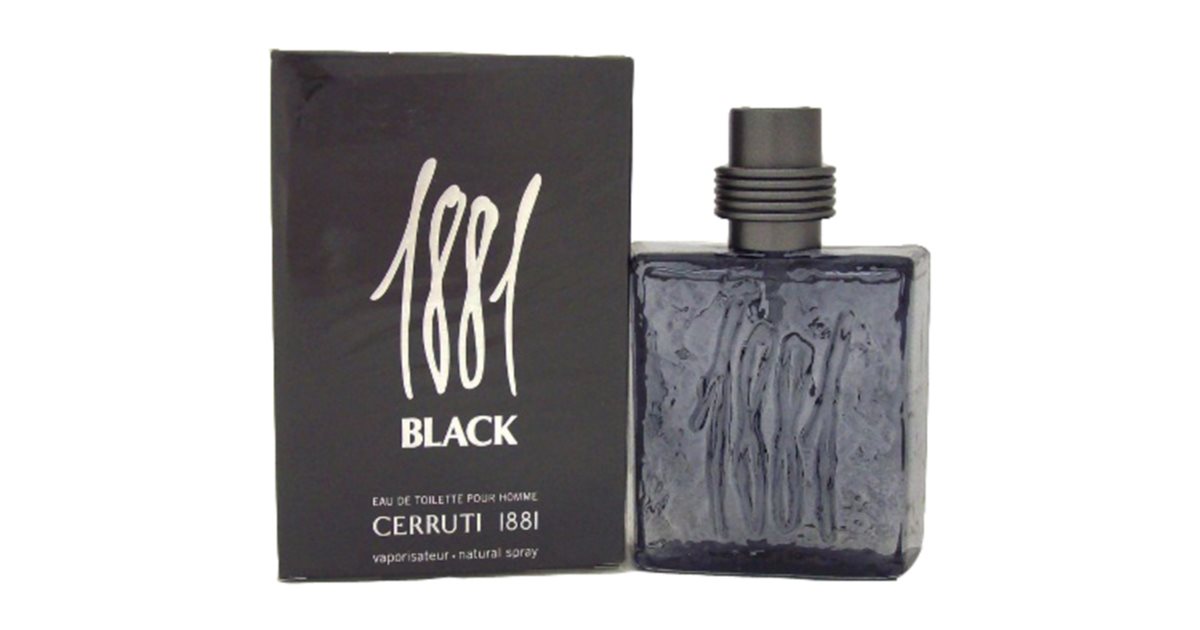 Cerruti 1881 Black eau de toilette for Men notino