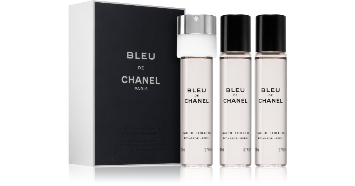 BLEU DE CHANEL NEW. THE PARFUM. A fragrance unveiling three nuances of its  temperament in three interpretations: eau de toilet…