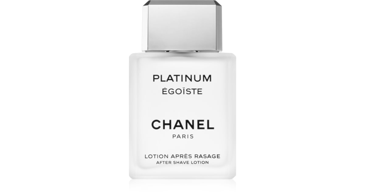 Chanel Égoïste Platinum after shave para homens notino.pt