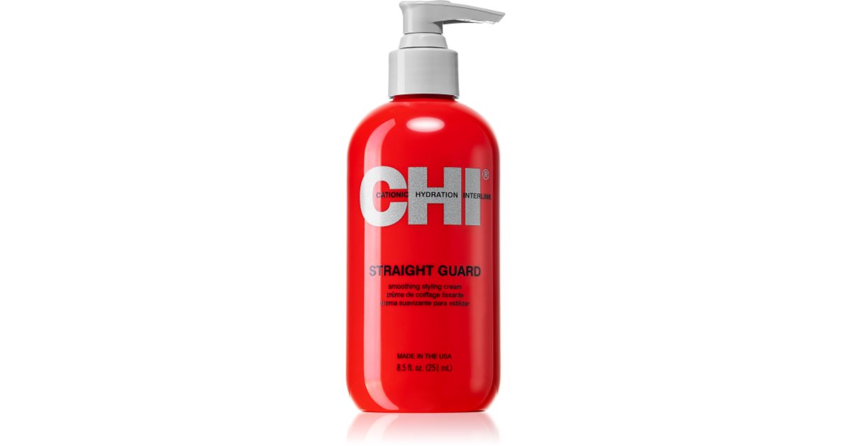 Chi straight guard shop smoothing styling cream