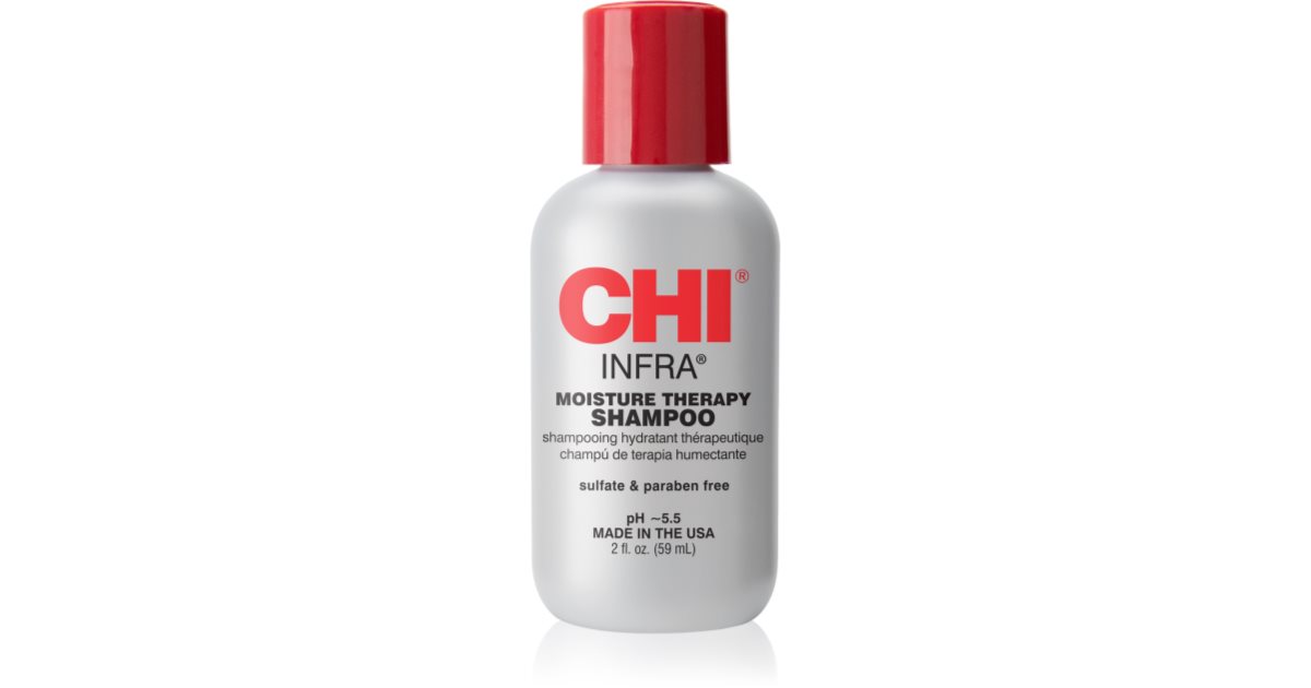 Lathering Effect Image CHI Infra Shampoo moisturising shampoo for all hair types | notino.co.uk