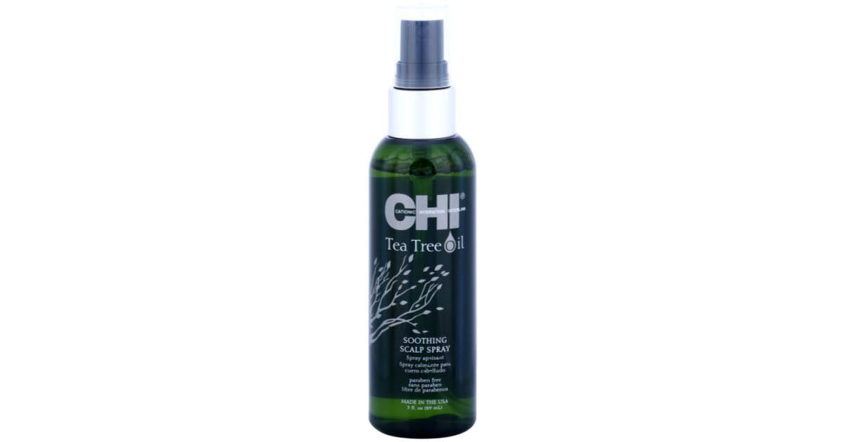 Chi Tea Tree Oil Soothing Scalp Spray Spray Apaisant Anti Irritation Et Démangeaison Du Cuir