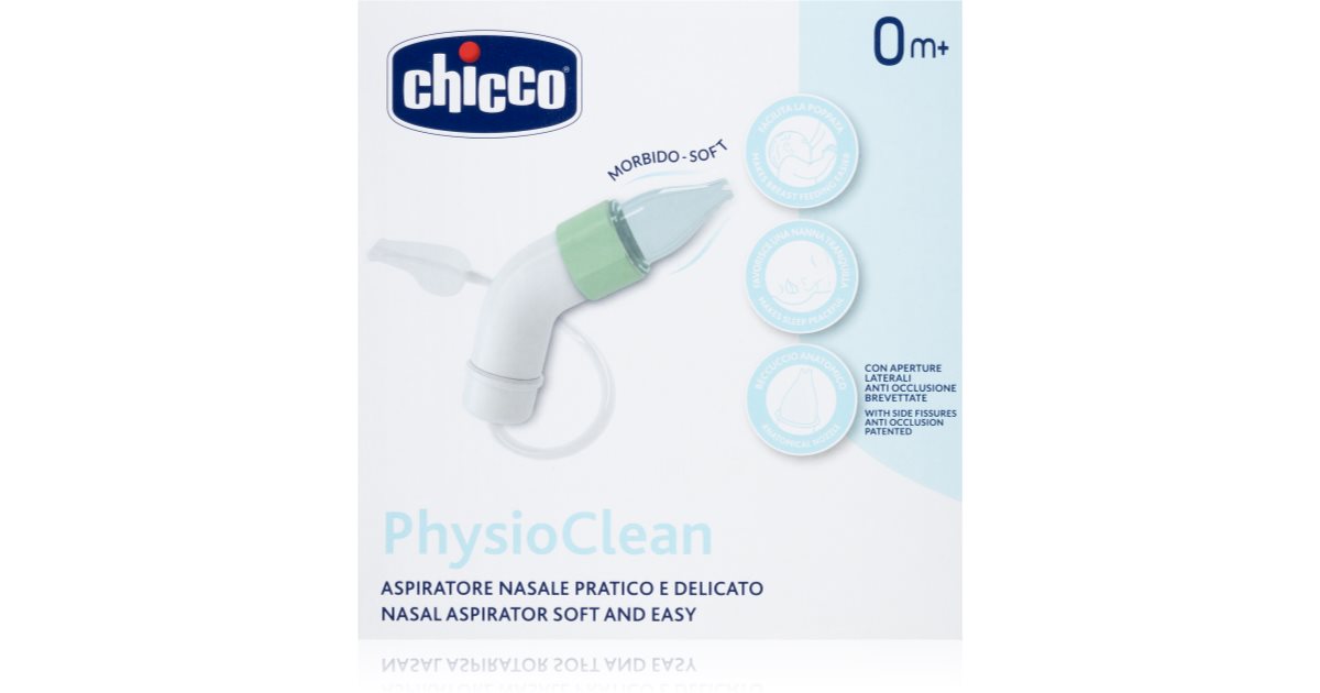 Chicco PhysioClean Nasal Aspirator Soft and Easy aspirador nasal