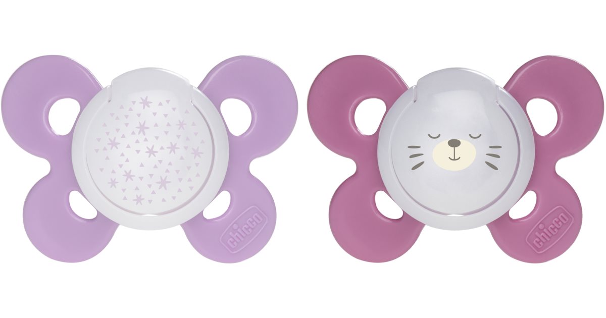 Succhietto Chicco Physio Comfort Night - 2 Pezzi Per Bambini - Foto 12