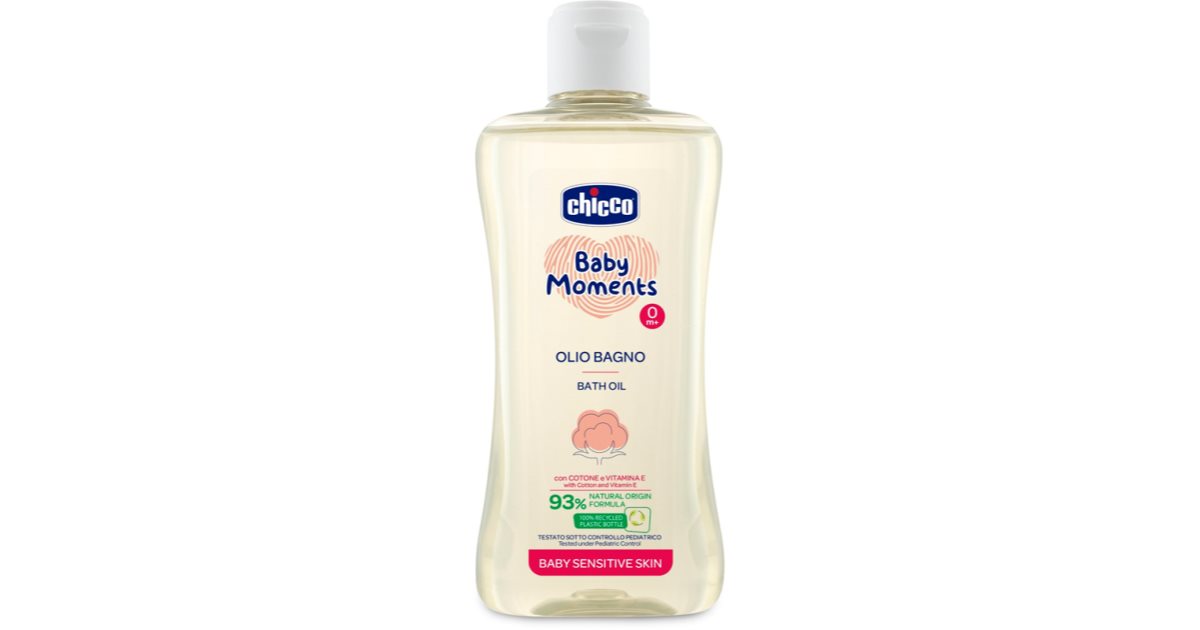 Chicco Baby Moments Sensitive Bath Oil notino.ie