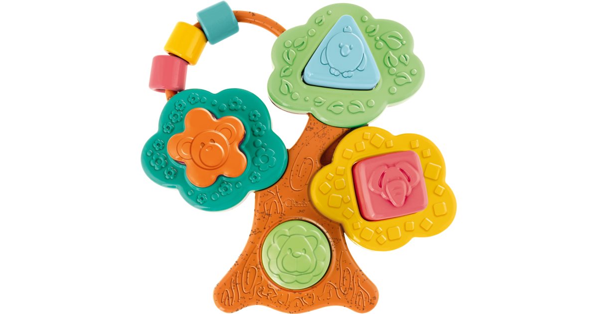 Chicco Jeu De 10 Gobelets Empilables Numérotés & Colorés – Jouet Éveil Bébé Formes Tailles Couleurs, Tour 64 Cm