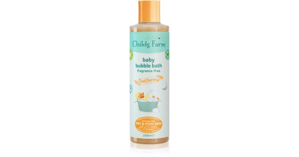 Childs Farm OatDerma Baby Bubble Bath Bubble Bath and Shower Gel