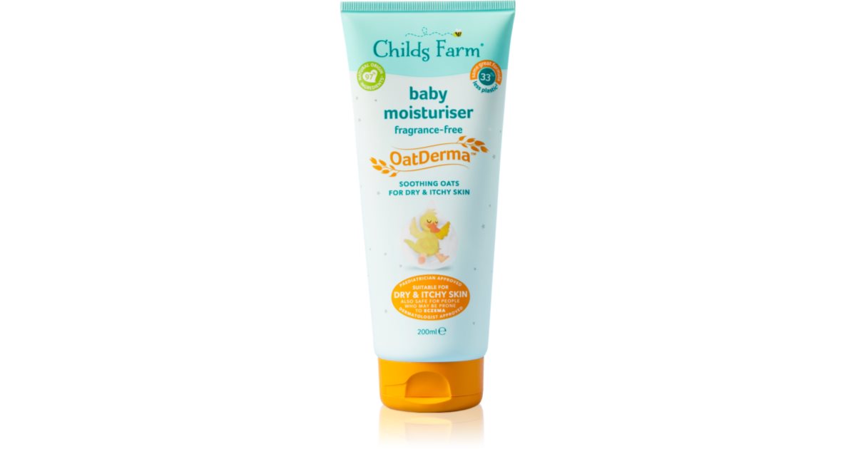 Childs Farm OatDerma Baby Moisturiser Body Lotion fragrance-free