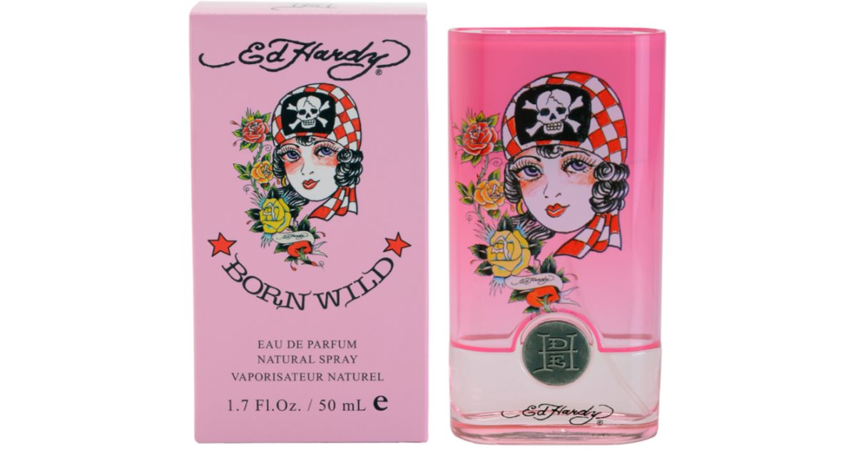 Christian Audigier Ed Hardy Born Wild Eau De Parfum For Women 50 Ml Uk