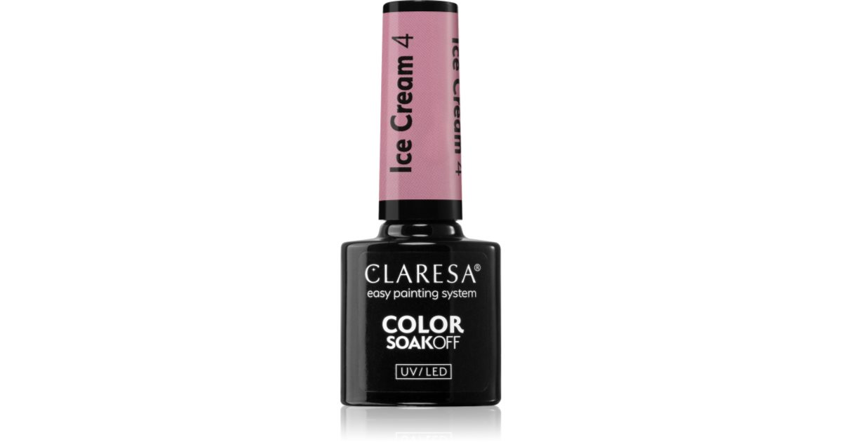 CLARESA Soak Off UV/LED Gel Brown 302 5ml