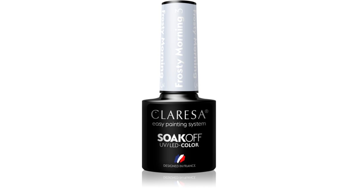 Claresa SoakOff UV/LED Color Frosty Morning Gel-Nagellack