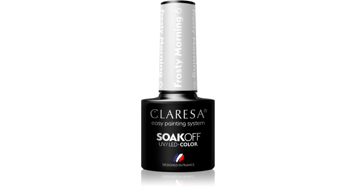 2x Frosty Morning UV Nagellack – 5 Ml, Pastellige Winterfarben, Langlebig Bis 3 Wochen
