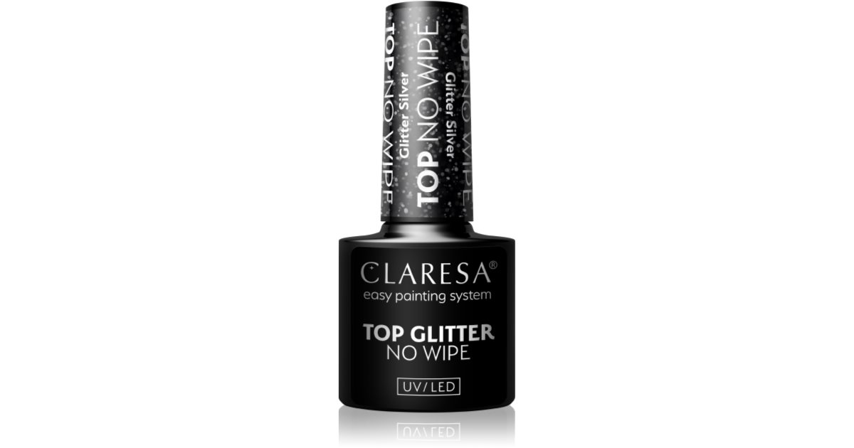 Claresa Glitter UV Nagellack – 2x 5 Ml, Langlebig, Hochpigmentiert, Für UV/LED Lampen