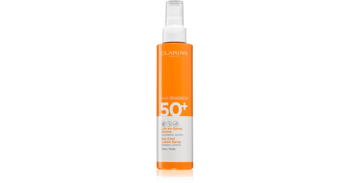 Clarins Sun Care Lotion Spray protective sunscreen spray SPF 50