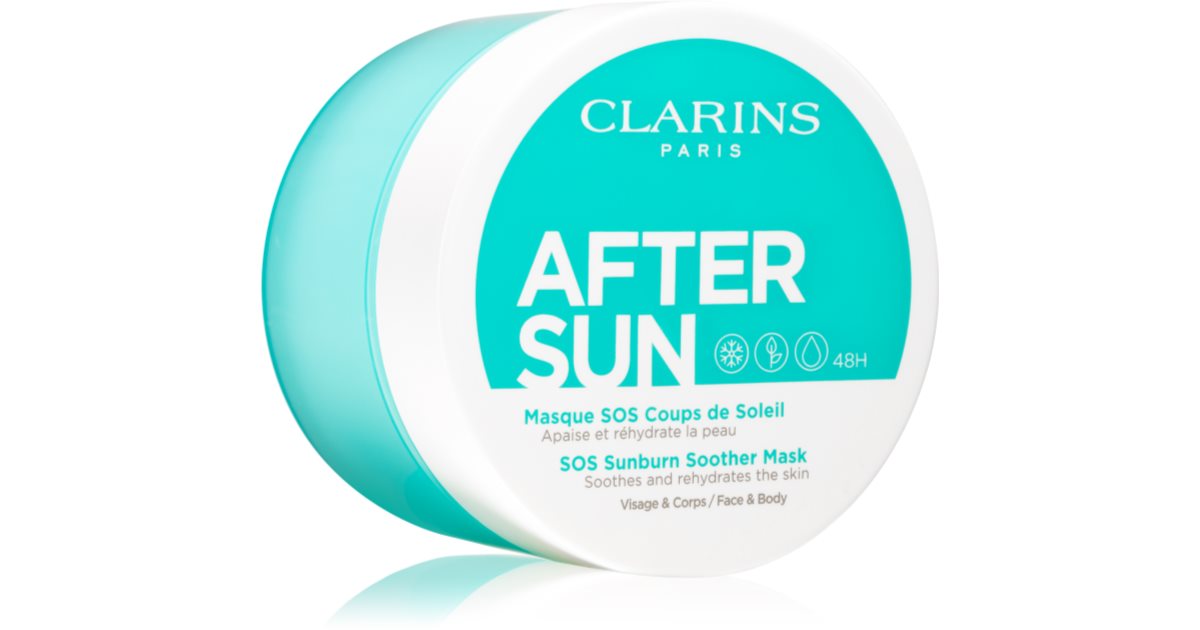 Clarins After Sun SOS Sunburn Soother Mask maschera lenitiva doposole