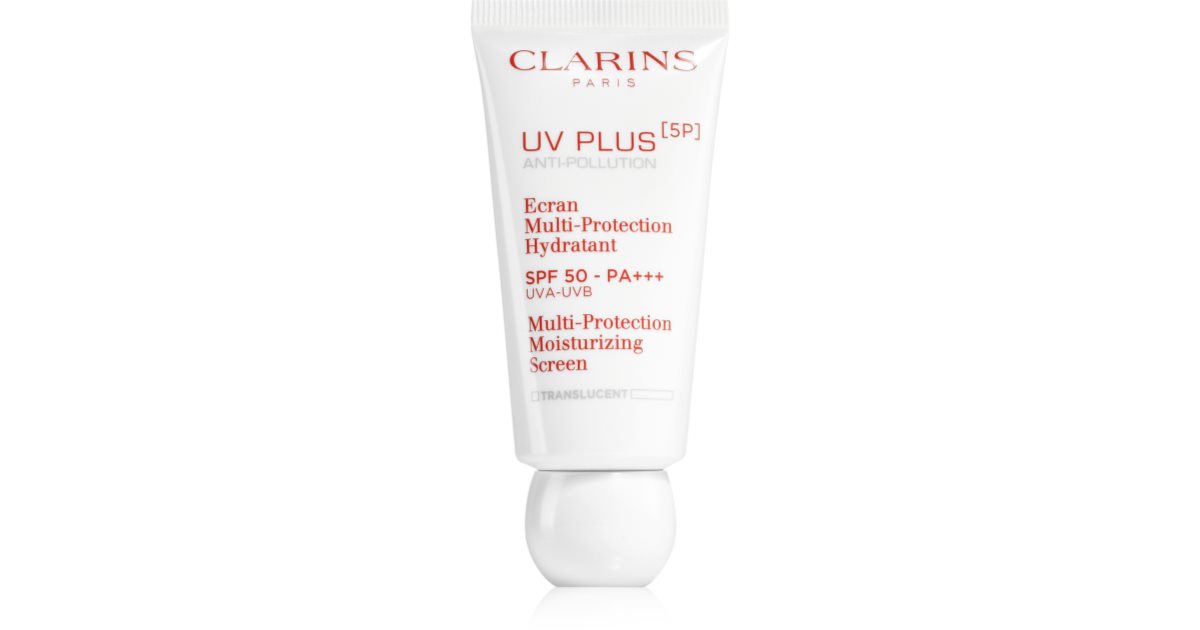 Clarins UV PLUS [5P] Anti-Pollution Translucent víceúčelový krém ...