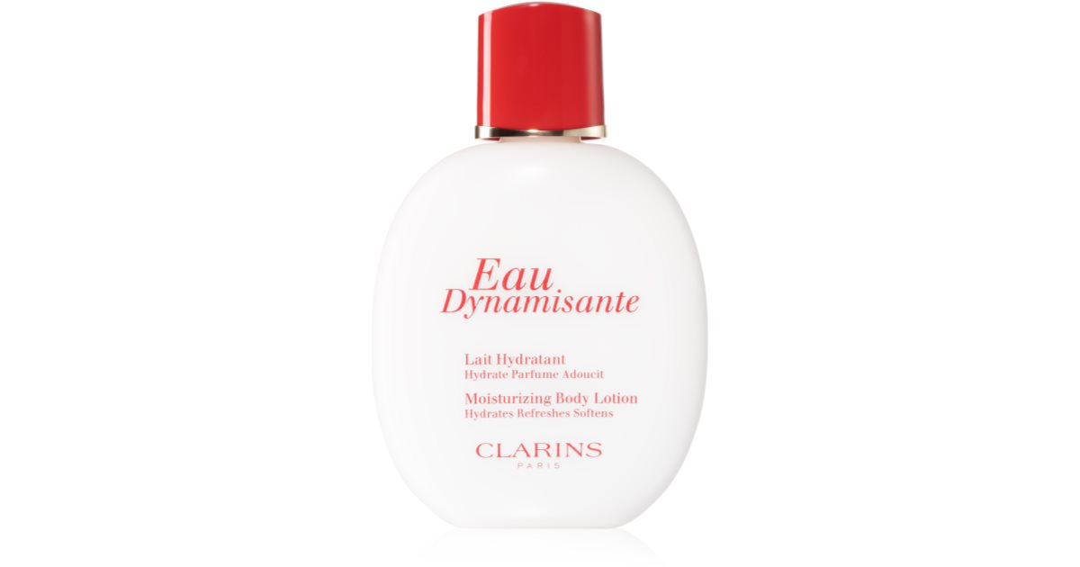 Clarins Eau Dynamisante Moisturizing Body Lotion leite corporal para mulheres notino.pt
