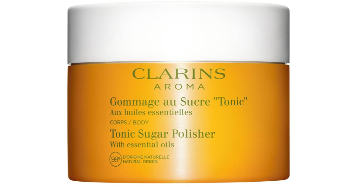Clarins Tonic Sugar Polisher peeling éclat avec effet revitalisant