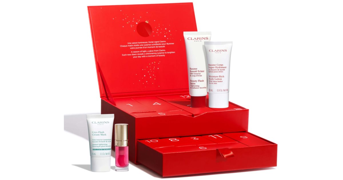 CLARINS アドベントカレンダー 12個入り advent-calendar-12-holiday-